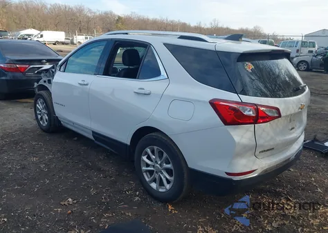 2020 Chevrolet Equinox Fwd Lt 1.5L Turbo z USA, uszkodzony, nr VIN 3GNAXKEV8LL252464
